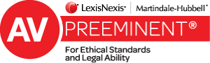 LexisNexis | Martindale-Hubbell | AV Preeminent | For Ethical Standards and Legal Ability